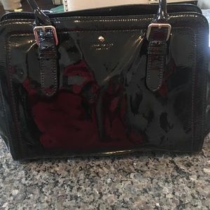 Kate Spade Black Patent Leather Tote